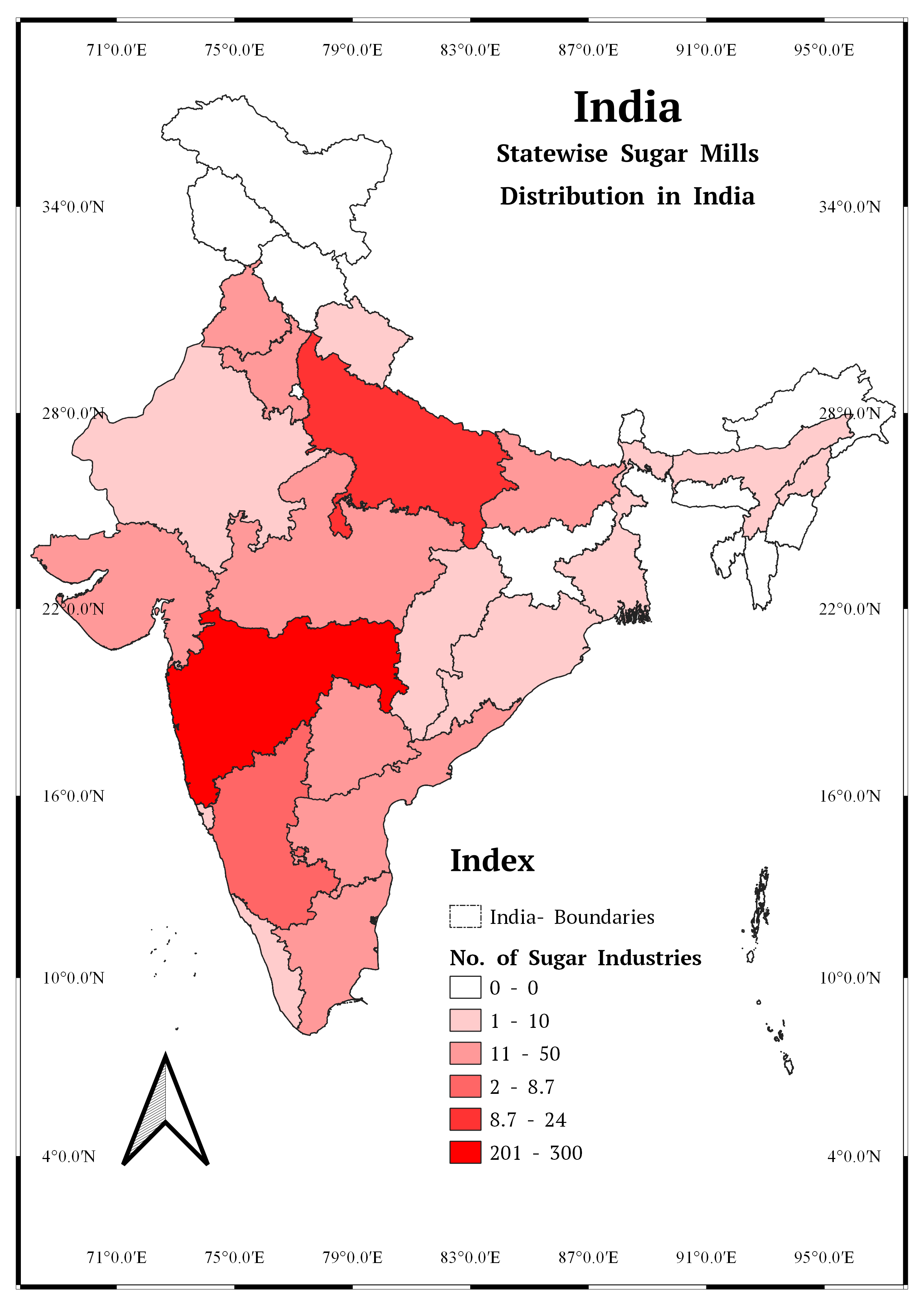भारतातील साखरेचे उत्पादन